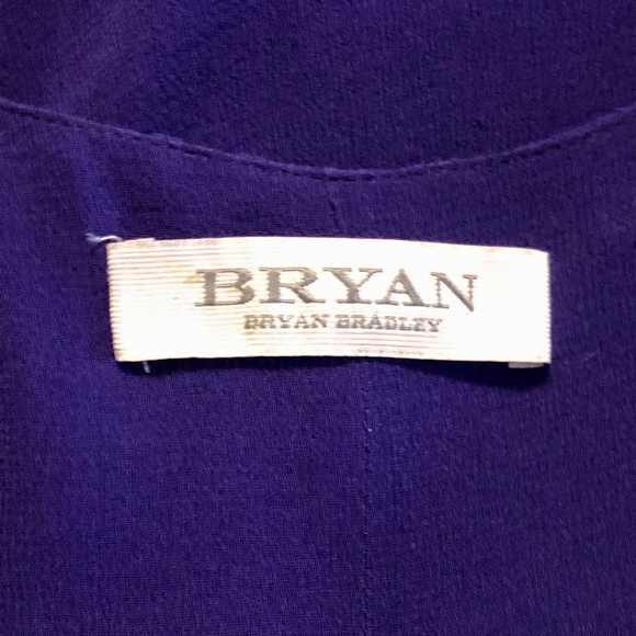 Royal Purple 'Bryan | Bryan Bradley' Silk Blouse - Picture 10 of 10